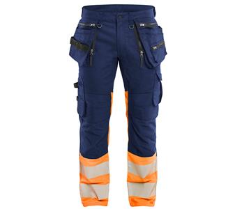 113011498953 Blaklader High Vis Hose Stretch marineblau orange_1.jpg